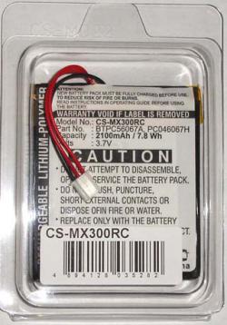 Аккумулятор для пульта Universal MX-3000, MX-3000i Аккумулятор для пульта Universal MX-3000, MX-3000i