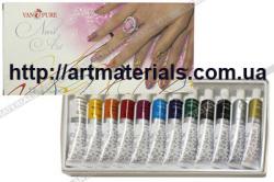 Акриловая краска для росписи ногтей Van Pure Nail Art
