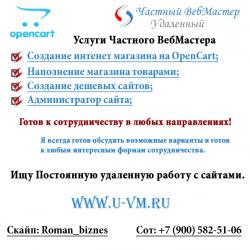 Наполнение интернет магазина товарами Наполнение интернет магазина товарами