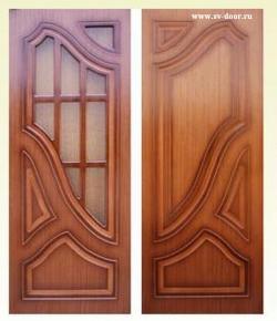 Двери Ковров - шпон, оптом от производителя  Двери Ковров - шпон, оптом от производителя